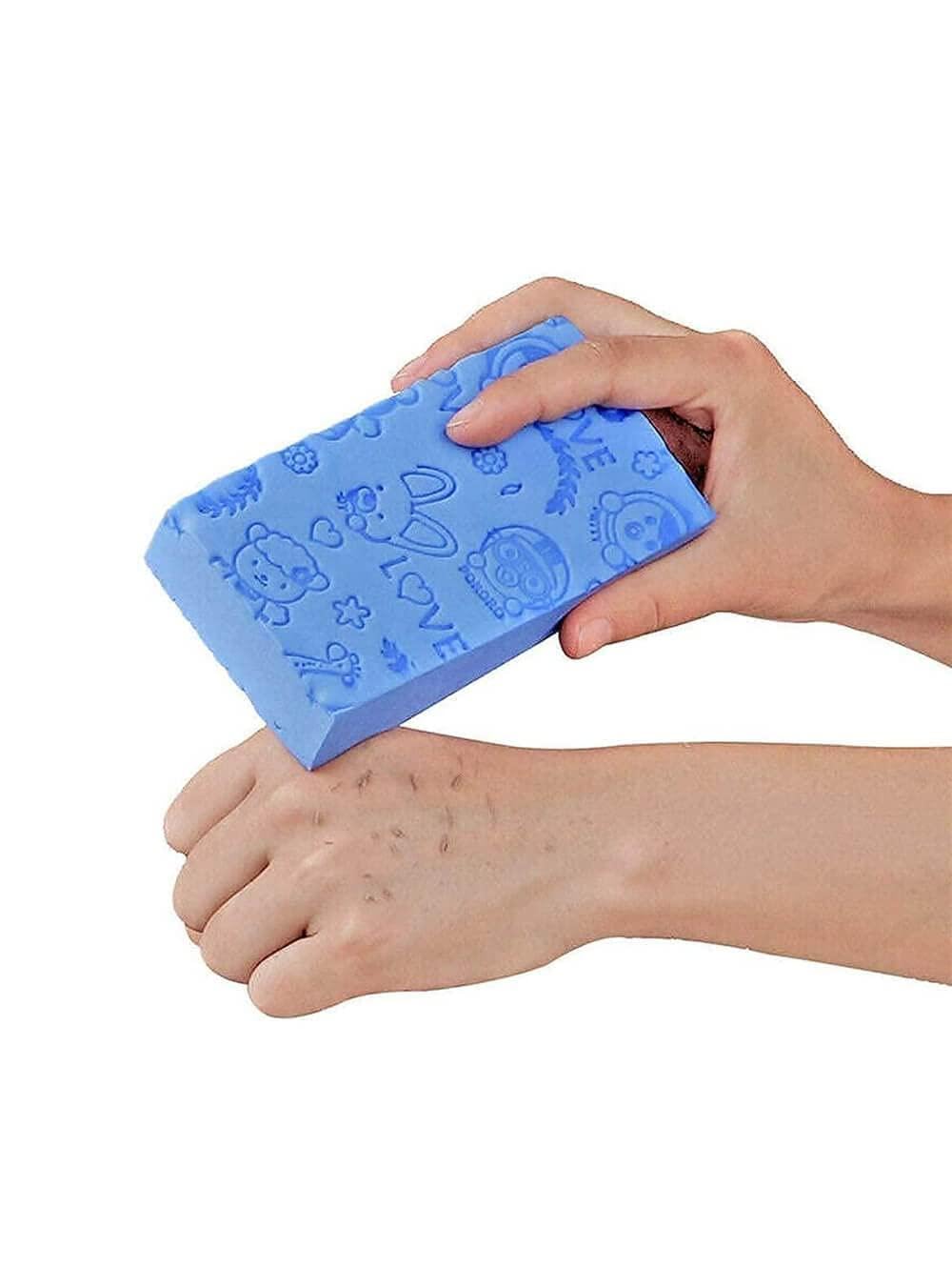 Dead Skin Remover for Body - Exfoliating Body Sponge - Japanese Cellulite Massager - Asian Bath Sponge for Shower | Facial Cleanser for Women & Men (3 Pieces), Best Product Supplier Pegui Belle