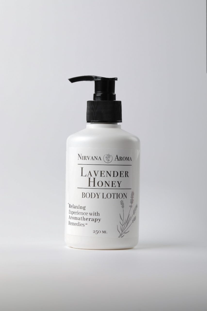 Lavender Honey Body Lotion, Aromatherapy, 250 ML