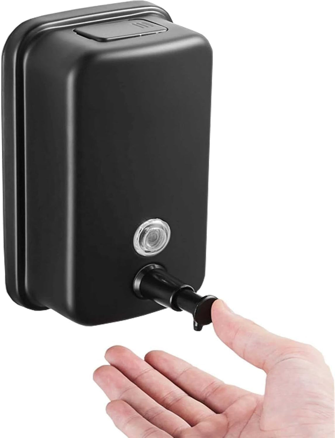 Soap and Shampoo Cabinet Set Modern Designs for Your Homes - Multi Color (Stainless Steel Soap Dispenser - Black 500ml)