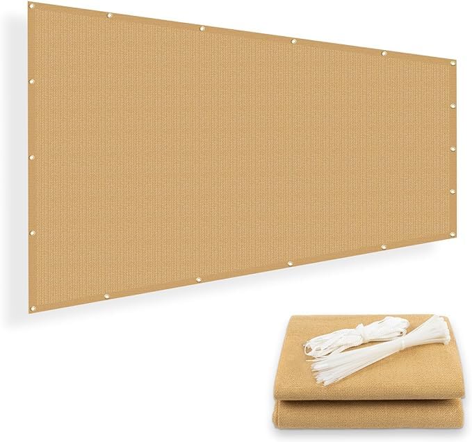 3m x 6m Polyethylene Contemporary Shade Sail