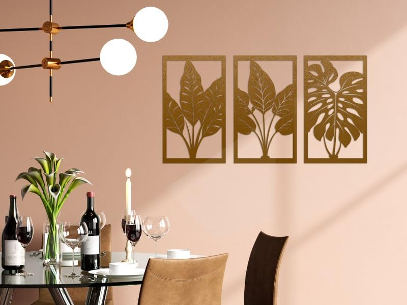 The Urban Jungle Trio Wood Wall Art