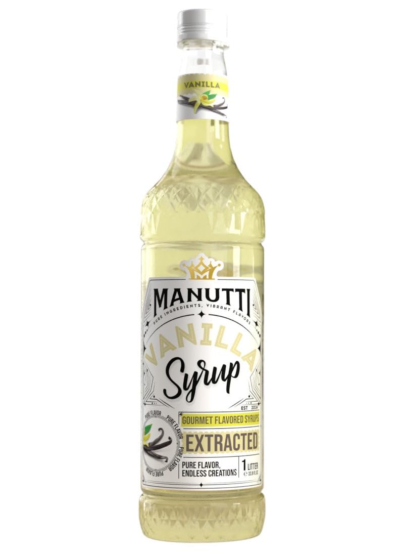 Manutti Vanilla Syrup 1 Liters