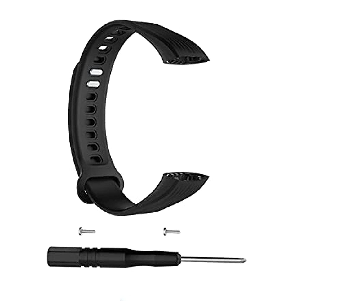 Silicone Replacement Strap for Huawei Honor 3 (Black)