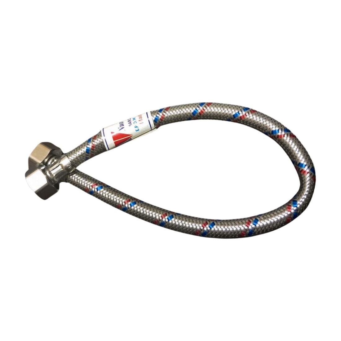 Water Connector for Heater - Copper Nuts - Withstands the forces of water pressure and heat (50cm)