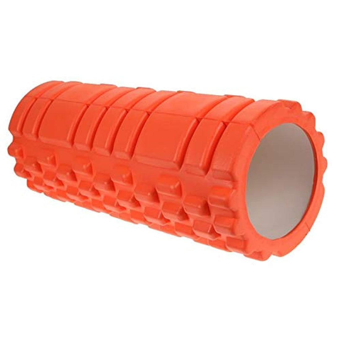 COOLBABY Foam Roller EVA for Yoga Deep Tissue Massage Muscle Stretching Physiotherapy - ORANGE