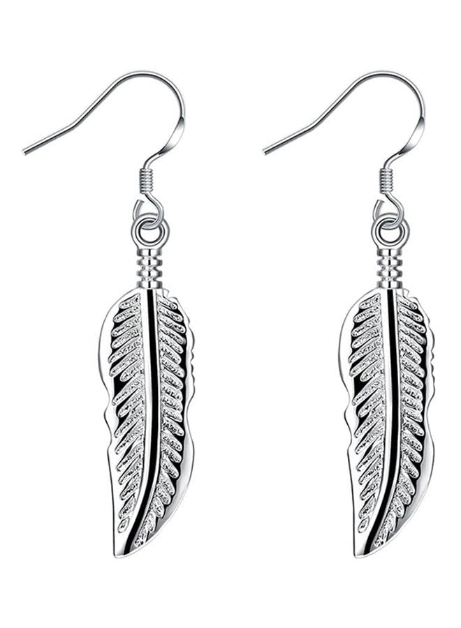Feather Shape Dangle Earrings