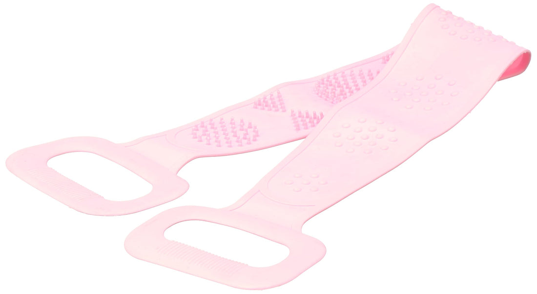 Silicone Bath Loofah Double-Sided Back & Body Scrubber for Shower, Waterproof Foot Scrubber for Kids & Adults (Multicolor)