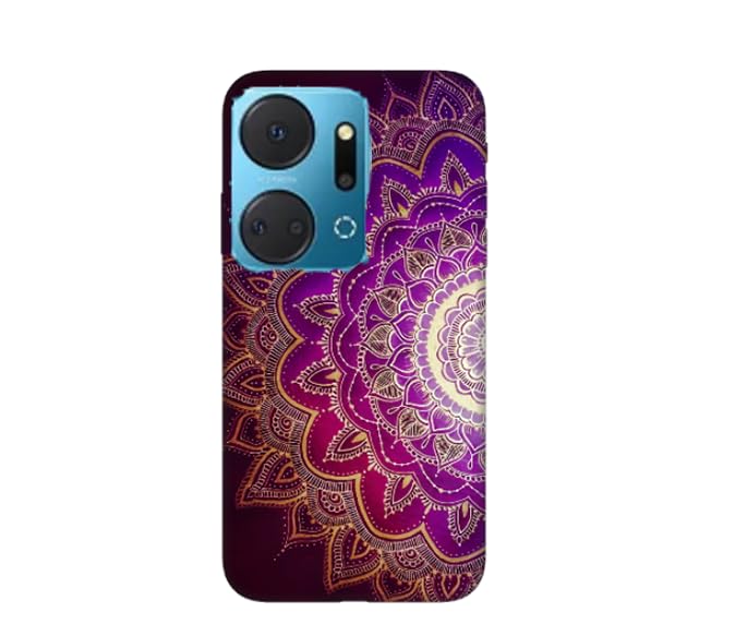 New design number 10059 Silicone Printed mobile case compatible with Honor X7a