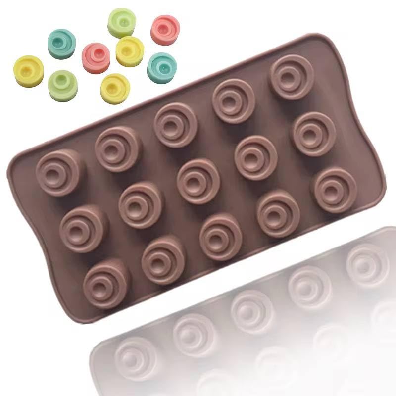 Chicco Silicone Chocolate Mold, Mix Color, Irregular Shape
