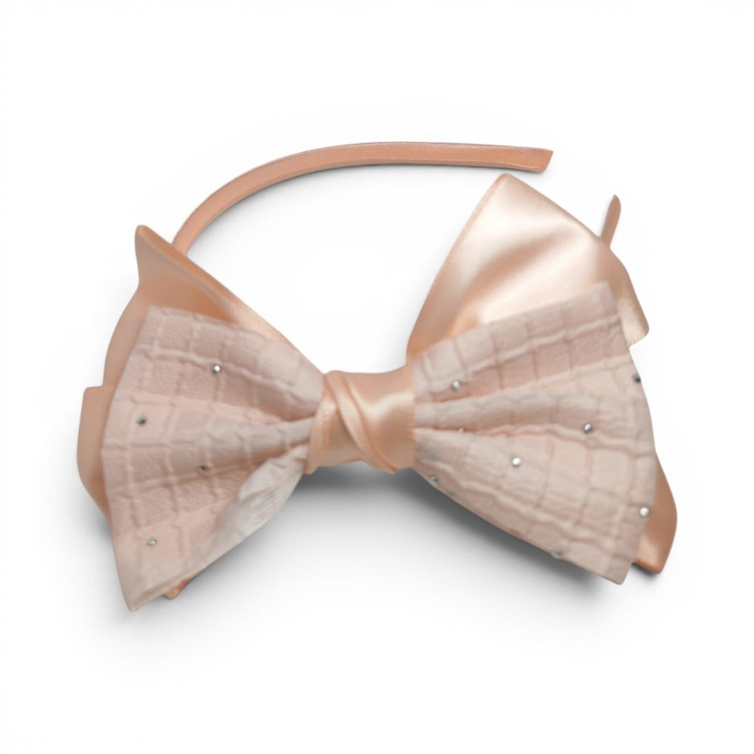 Catch Up Shiny Bow Headband for Women and Girls Elegant Sparkly Hair Band Cute Bow Design Comfortable Lightweight Daily Wear Fashion Accessory Stylish Feminine Look