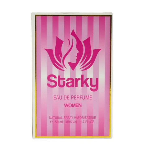 Starky Eau De Perfume Natural Spray Vaporisateur For Women-Pink-50ml