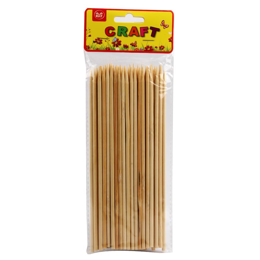 Simba round wooden sticks 20 cm 4 mm 48 pcs Model Z-006