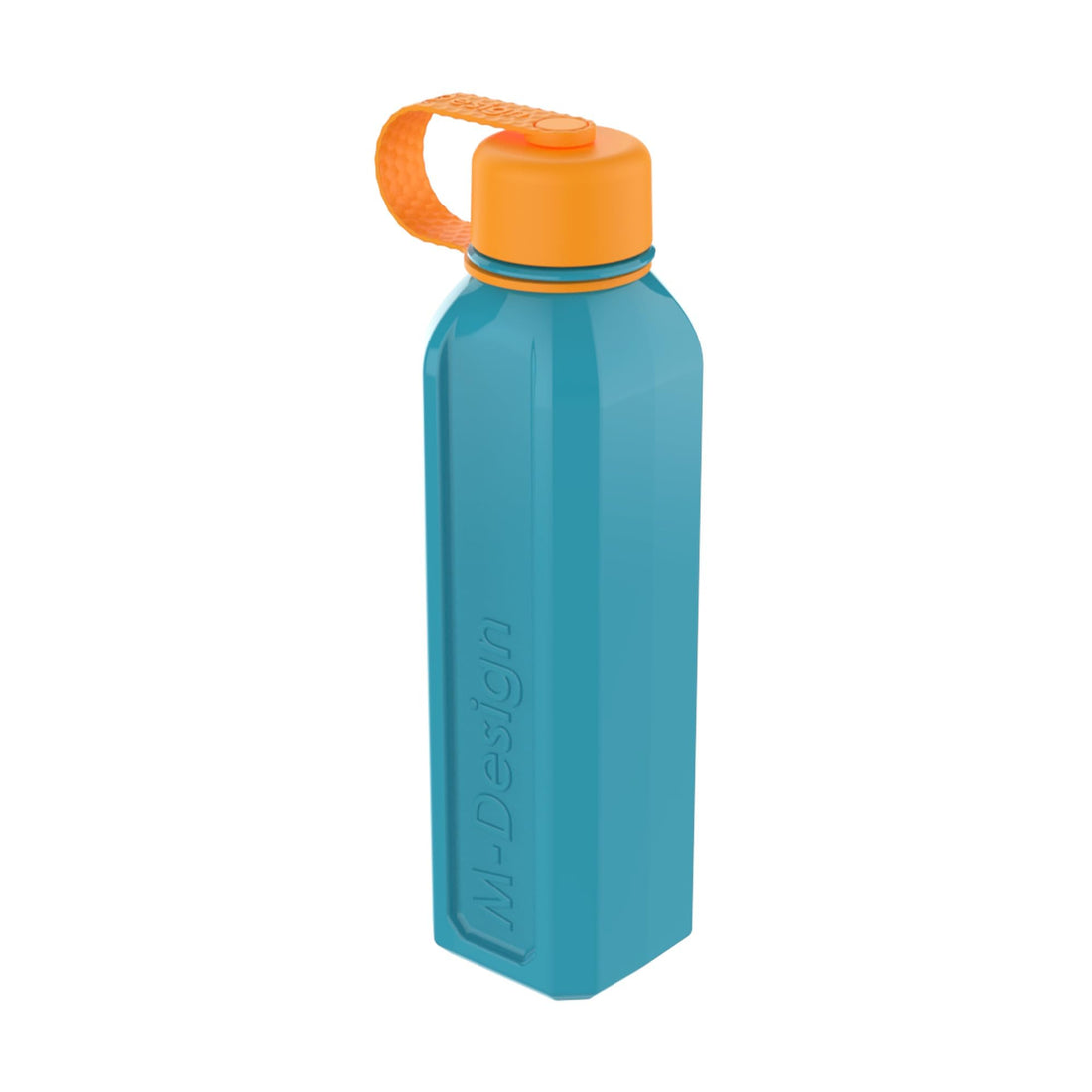 M-Design Bottle, 800 ml Capacity, Teal/Orange