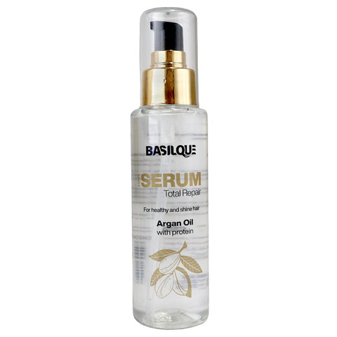 Basilque Hair Serum Total Repair For Healthy&Shine Hair-Argan Oil With Protein-100ml