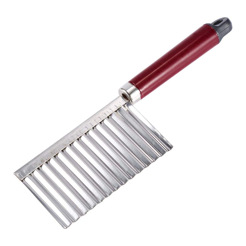 Vegetable Crinkle Cutter Wavy Knife Kitchen Tool