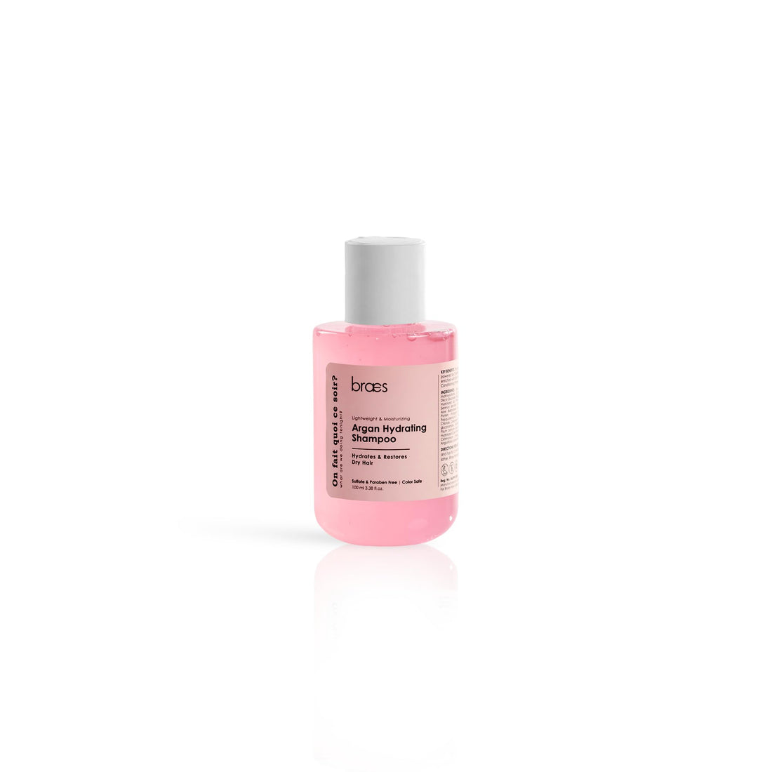 Braes Argan Hydrating Shampoo Travel Size 100 ml