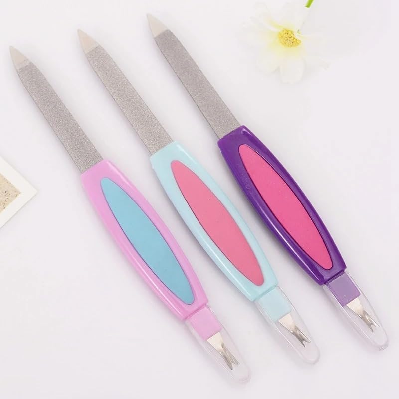 Generic Nail File - 1 Count, Fine Grit, Emery Material