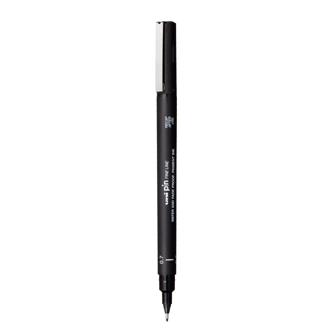 UNI-BALL PIN-200 0.7mm Fineliner Drawing Pen | Water & Fade Proof Pigment Ink | Ideal For Technical Drawing, Mandala, Calligraphy, Sketching, Doodle Drawing & DIY Crafts | Black, Pack of 1
