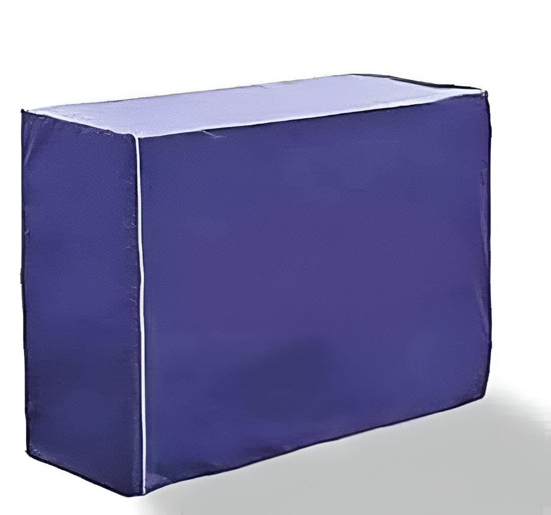 Outdoor Air Conditioner Covers Winter Protective Cover - Rain and Storm Resistant Cover Protects Window Units Condensers Cooling and Heating Systems from Tough Weather Conditions (Blue, 2.25 HP)