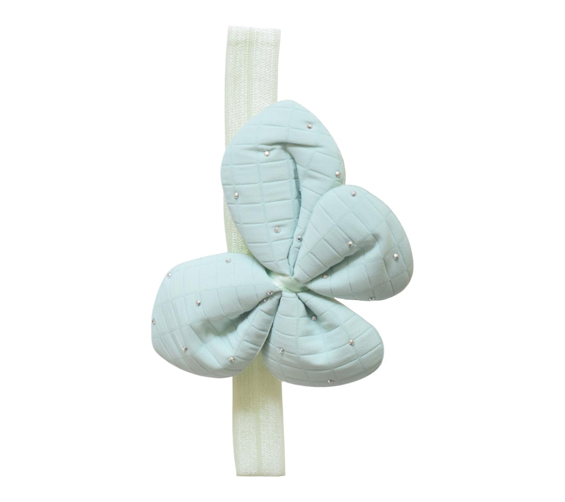 Daphne Girls' Bow Hairband - Light Blue