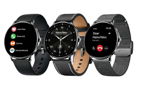 Haino Teko 27 Smart Watch Full Touch Screen Bluetooth Call Health Fitness Tracker Waterproof Smartwatch Compatible with Android and iOS