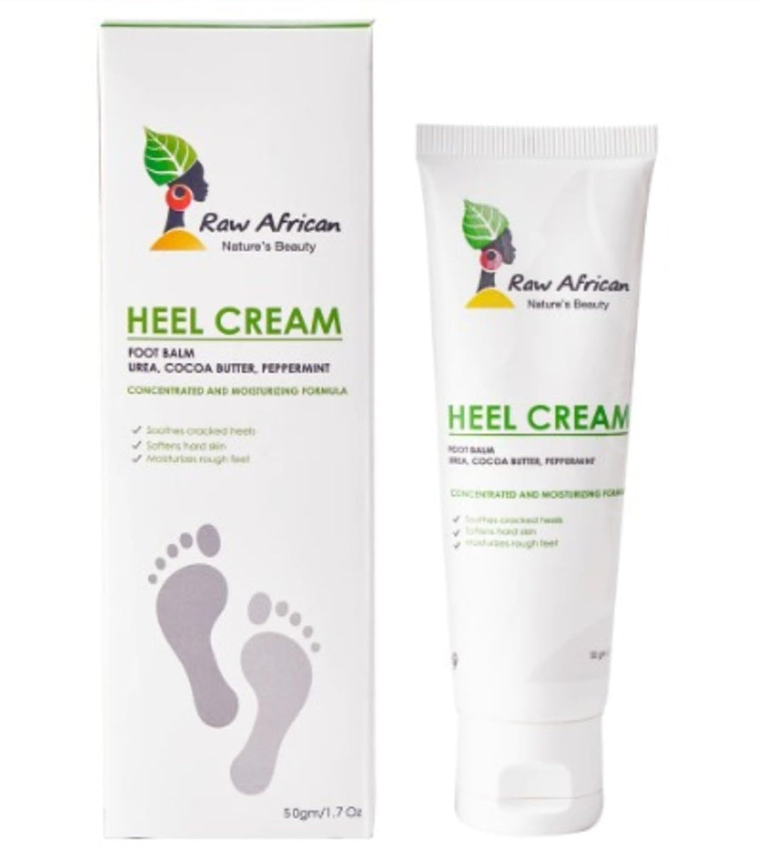 RAW AFRICAN HEEL CREAM 50G
