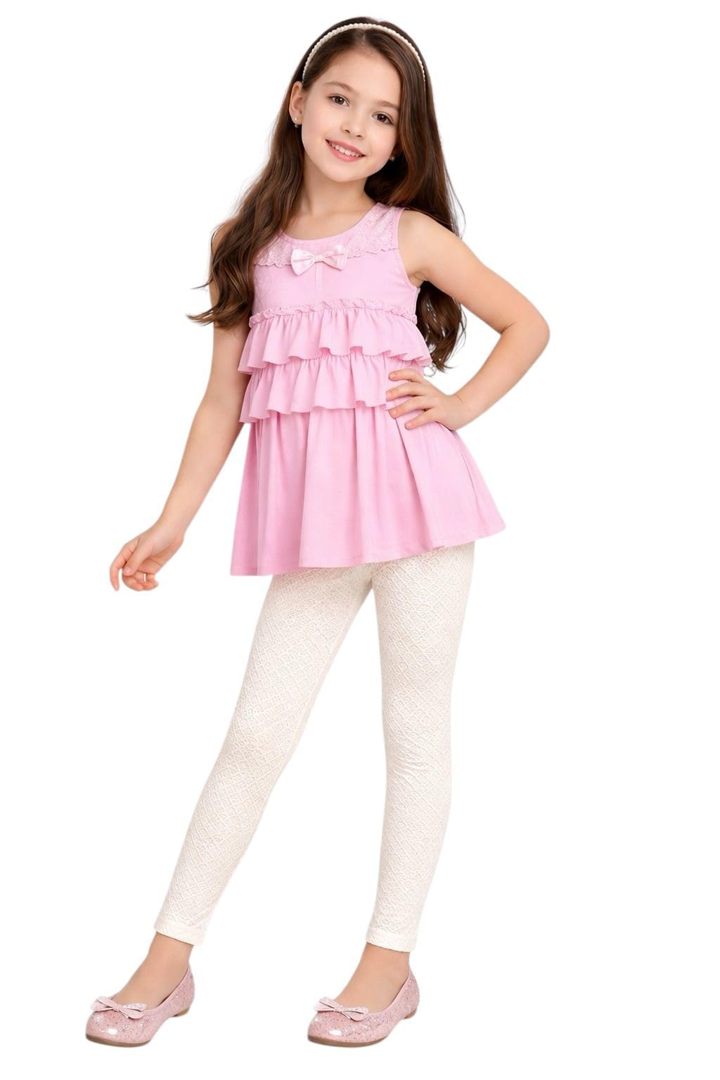 Girls Legion Comfy Pants - Soft Cotton Material - Fashion Design - Suitable for School and Play