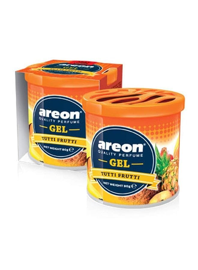 Gel Can Car Air Freshener Tutti Frutti 80g