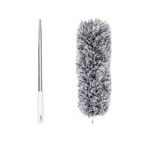 TOPBATHY Microfiber Duster with Extendable Pole Extra Long Cobweb Duster for Cleaning Ceiling Fan, High Ceiling, Cobweb, Blinds, Cars