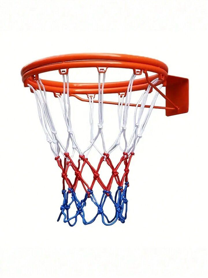 SportQWall Mounted Basketball Hoop, Double Design for Extra Endurance for Indoor & Outdoor, Elevate Your Performance with Double Professional Basketball Hoop, 45 cm