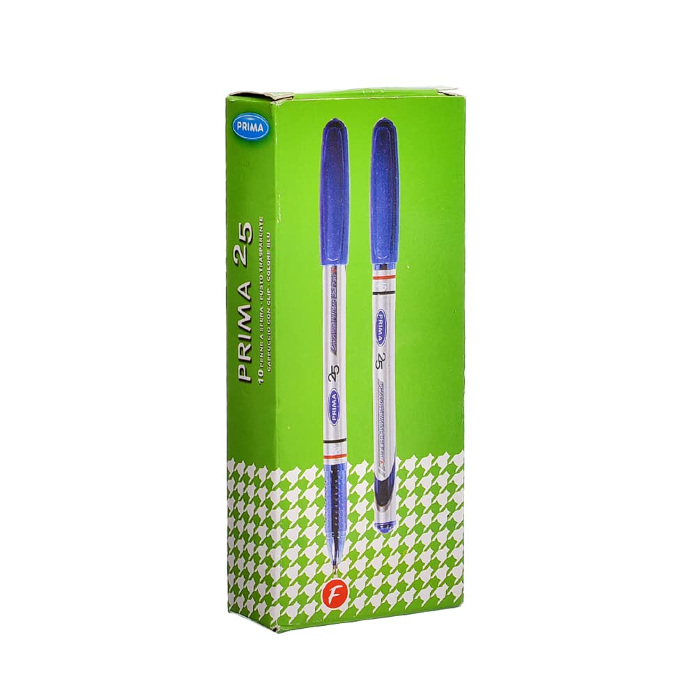 Prima ballpoint pen 25 blue 10 pens