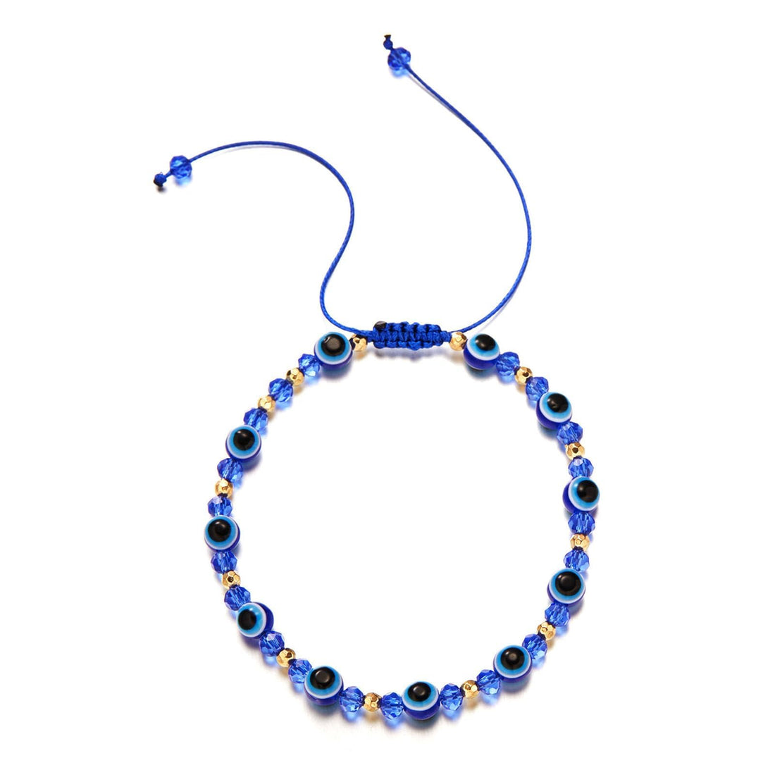 Evil Eye Bracelets Protection Bracelet Evil Eye Bracelets for Men Women Ojo Bracelets Boho Stackable Bracelets Natural Bead Stone Bracelet Leather Bracelet String Bracelets Evil Eye Jewelry