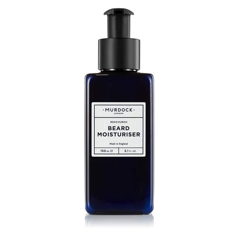 Murdock London Natural Beard Moisturiser with Aloe Vera - Hydrating Beard Lotion Made of Natural Oil for Dry Facial Hair - 150ml