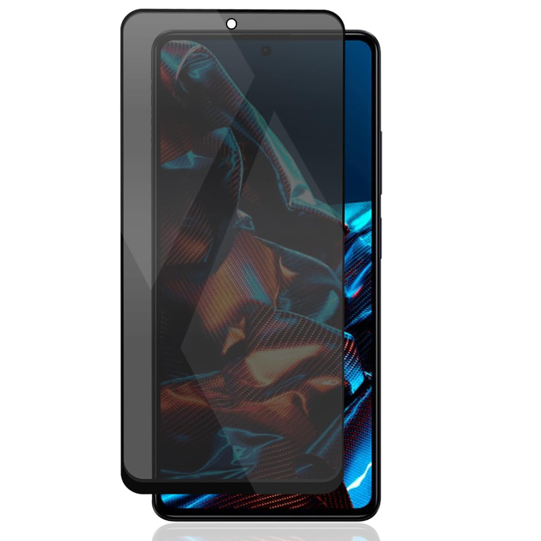 Zerrshoo POCO X5 Pro 5G Tempered Glass Screen Protector for POCO X5 Pro 5G Tempered Glass Screen Protector, 9H Hardness Anti-Spy Film for POCO X5 Pro 5G Glass Pack of 1