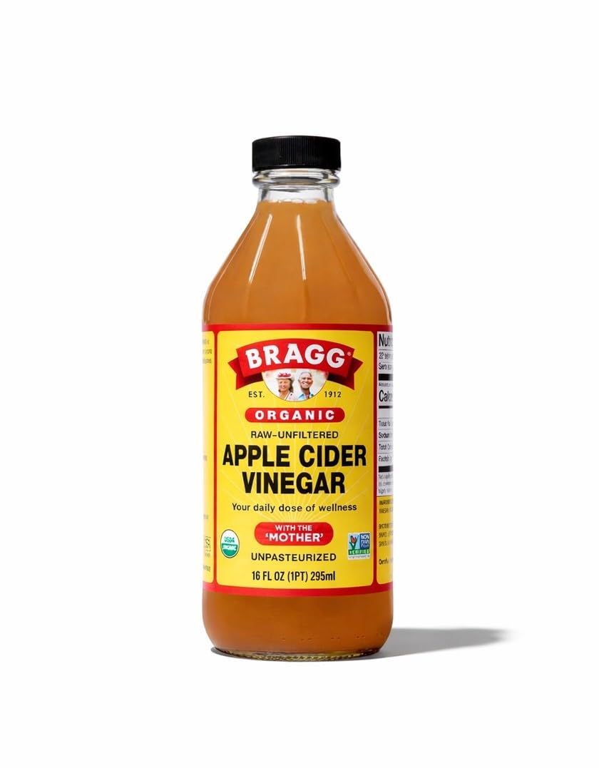 Brag Organic Apple Cider Vinegar with the mother - unfiltered, 295ml