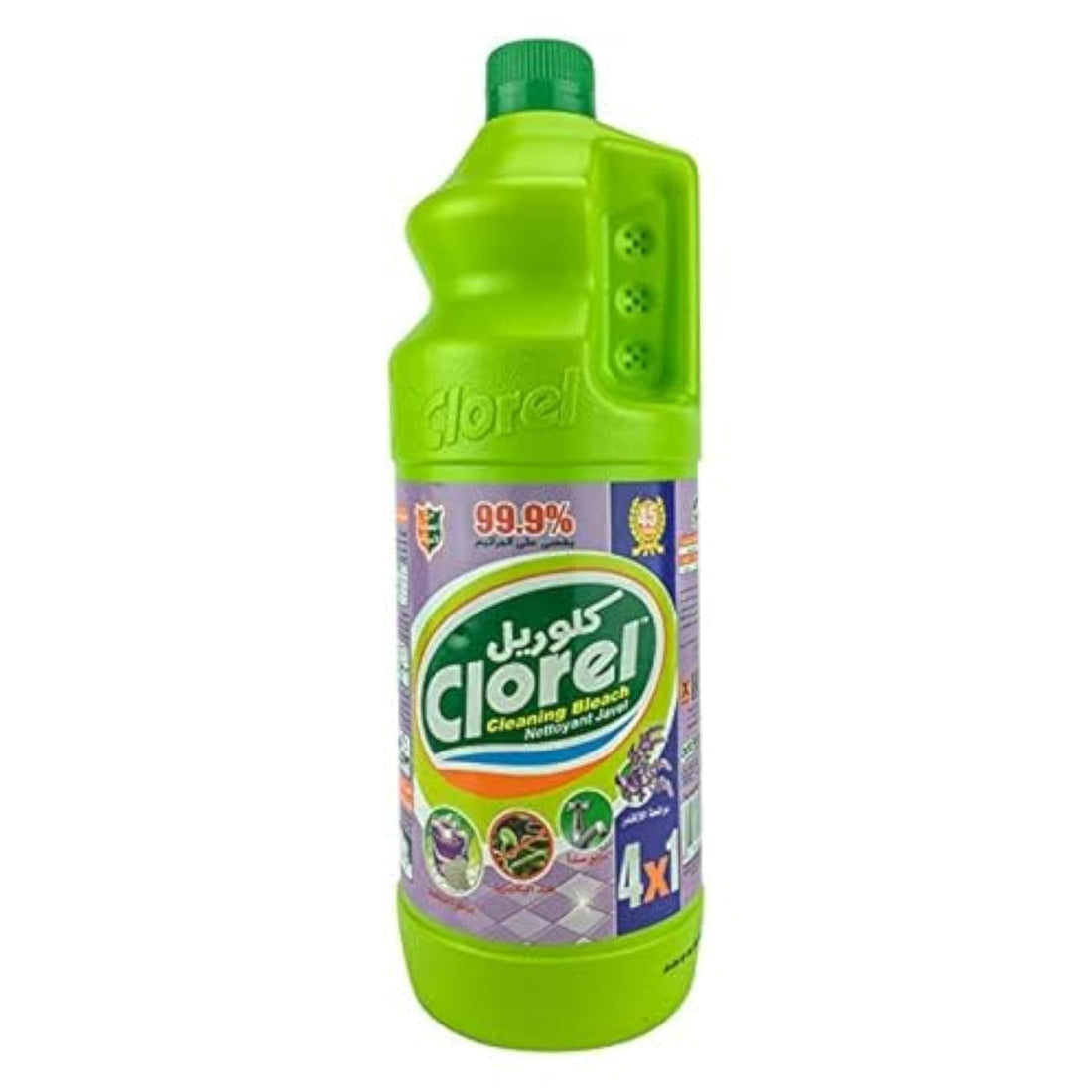 Clorel Scented Cleaner Bleach 1 kg Lavender (4×1)