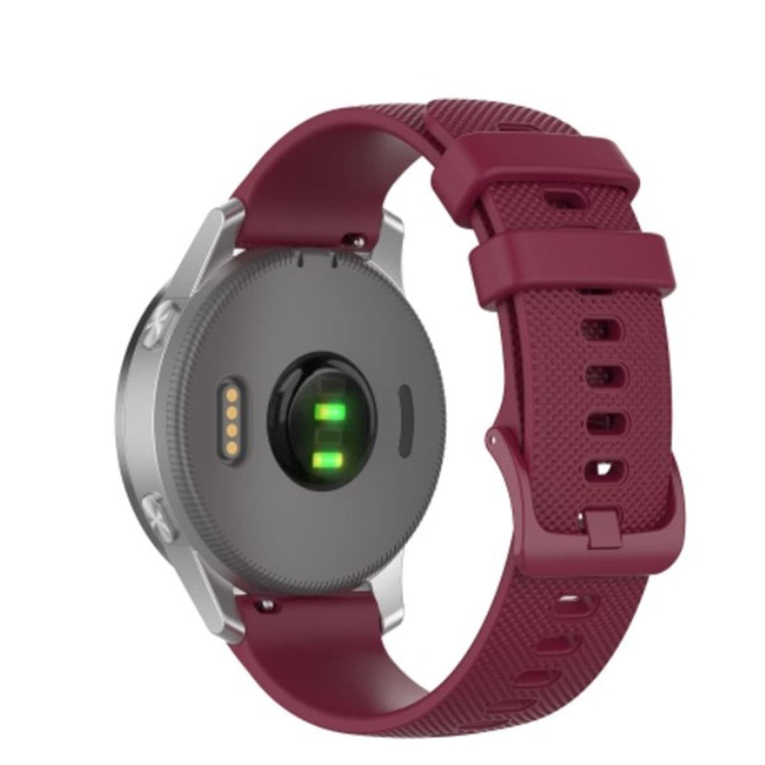 CoolCat ClickAE 22MM Strap/Band for Amazfit GTR 47mm/GTR 2/GTR 2e/Amazfit Pace/Amazfit Stratos/Stratos 2/Stratos 3 /Amazfit 2/2s/Amazfit Nexo (Wine Red)