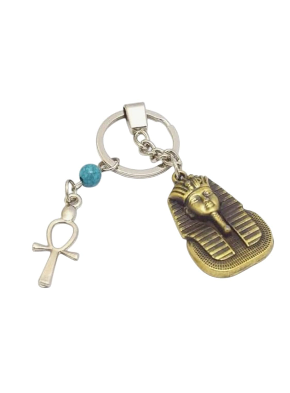 ‏ pharaonic king Tutankhamun keychain