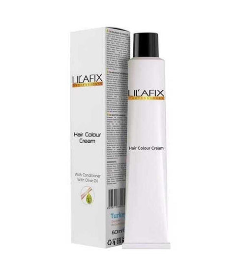 Lilafix Professional Hair Colour Cream 8.1 - hair dye colour - With Olive Oil Conditioner - 60 ml - Shelf life 12 months from the date of opening the package - Light Ash Blonde colour - Made in Turkey
