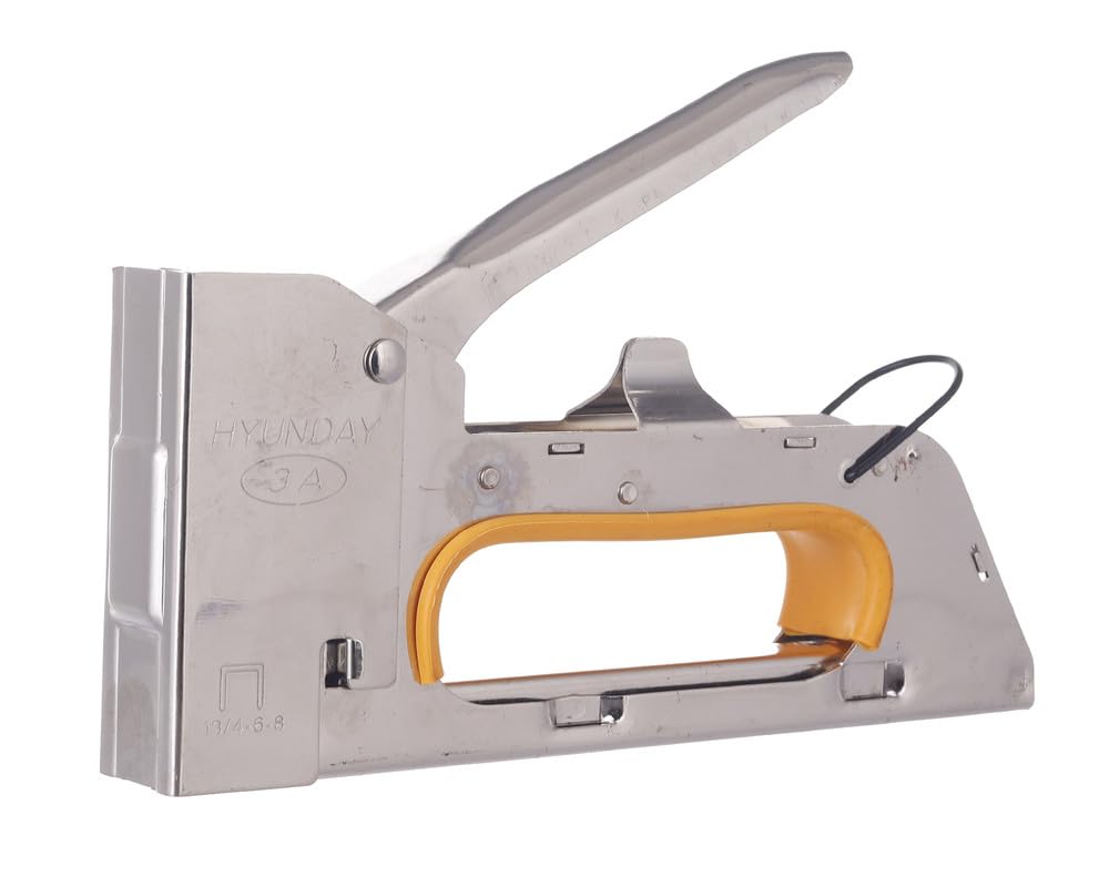3A 0017 Wood Stapler 4 to 8 mm - Silver