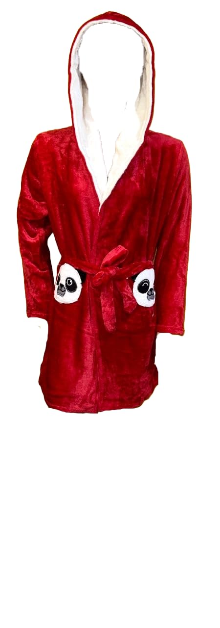 9Street Corner Women's Winter Long Short Plush Robe with Clogs