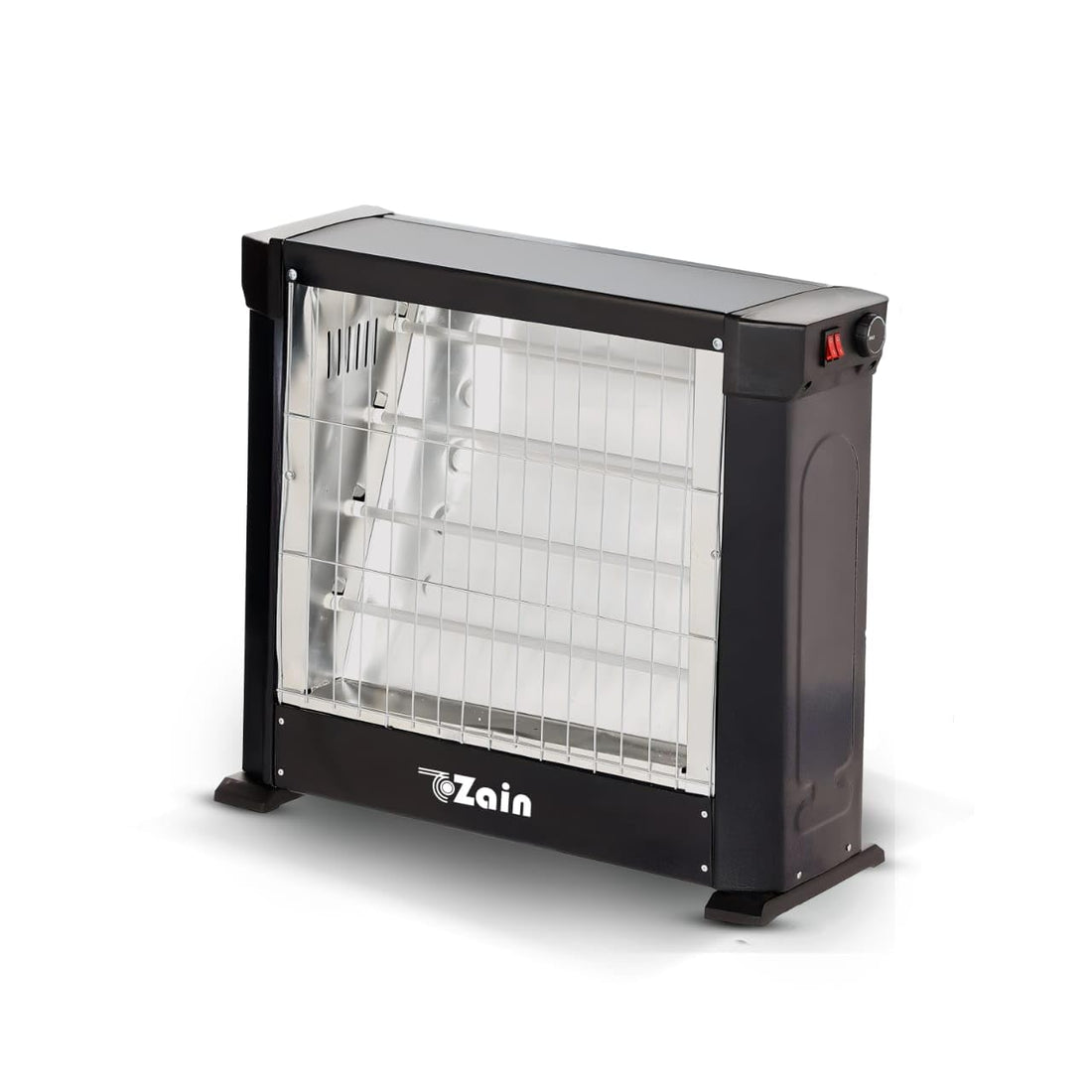 Zain Electric Quartz Heater 2200W – 4 Quartz Tubes – Fast Heating