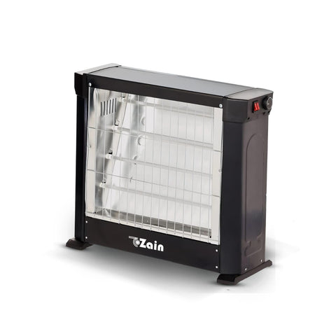 Zain Electric Quartz Heater 2200W – 4 Quartz Tubes – Fast Heating