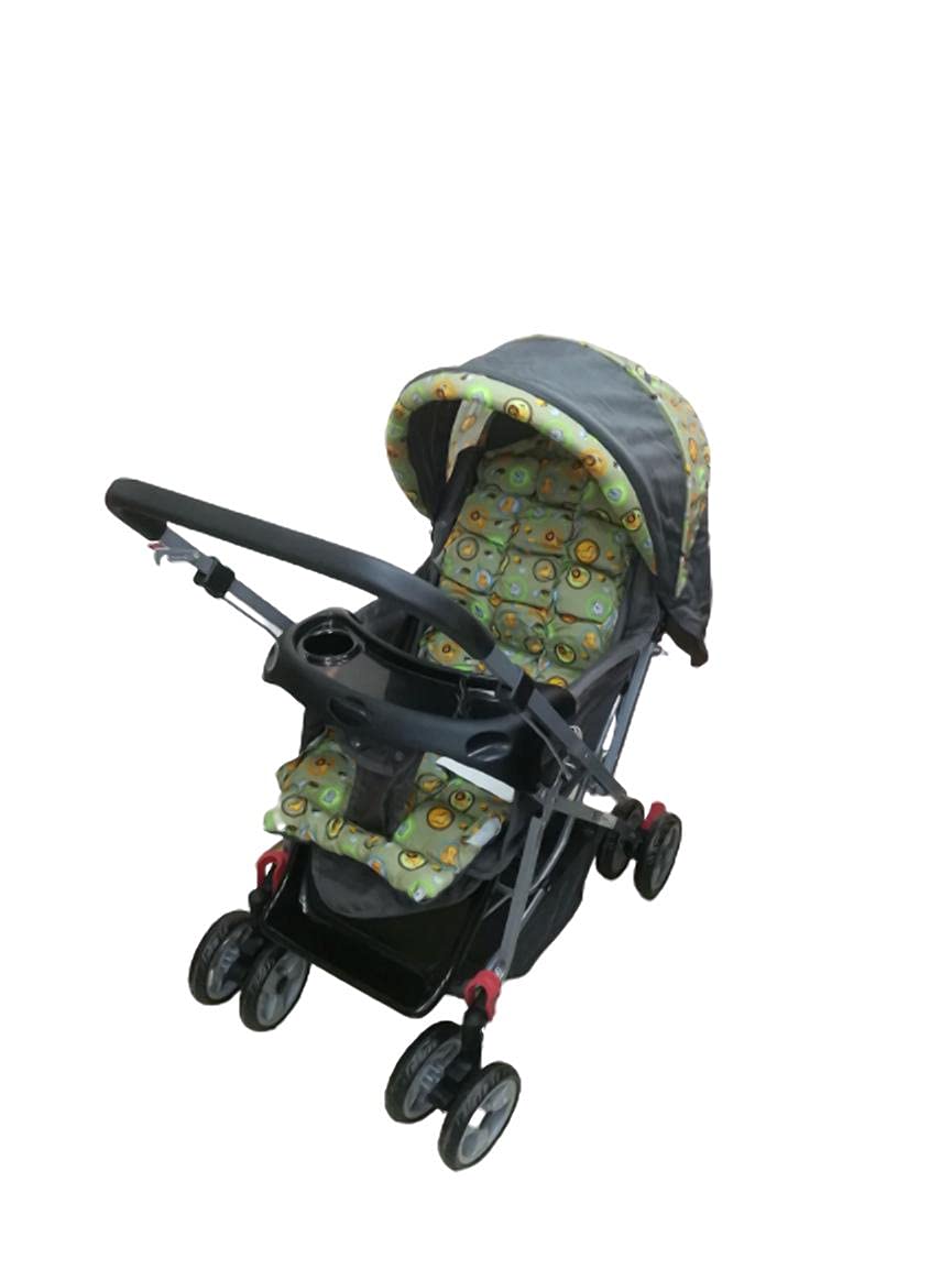 Gomaa Black & Green Baby Stroller