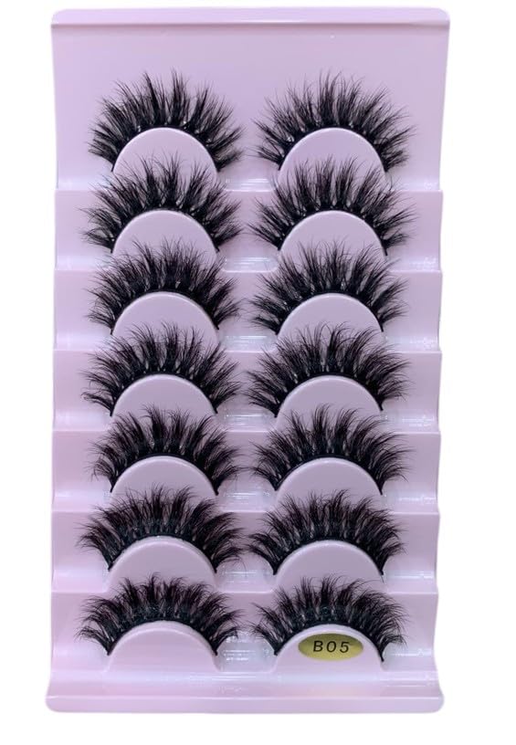 Half Lashes Cateye Pairs/Half Natural Look/Corner Lashes- SHAPE- (B05)