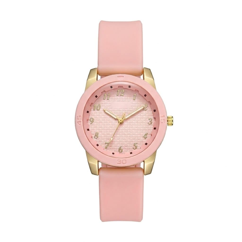 Luxury Women's Wrist Watch Comfortable Silicone Rubber Band - Fashion Design Suitable for Gifts and Occasions - Available in Many Colors and Shapes