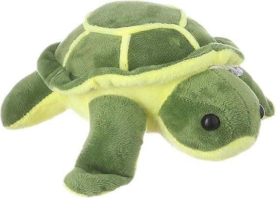 KIDSZONE Sea Turtle Animal – Soft & Cuddly Green Turtle Plush Toy for Kids, Toddlers & Adults – Cute Animal Pillow Toy for Snuggling, Bedroom Gifts (20 CM)