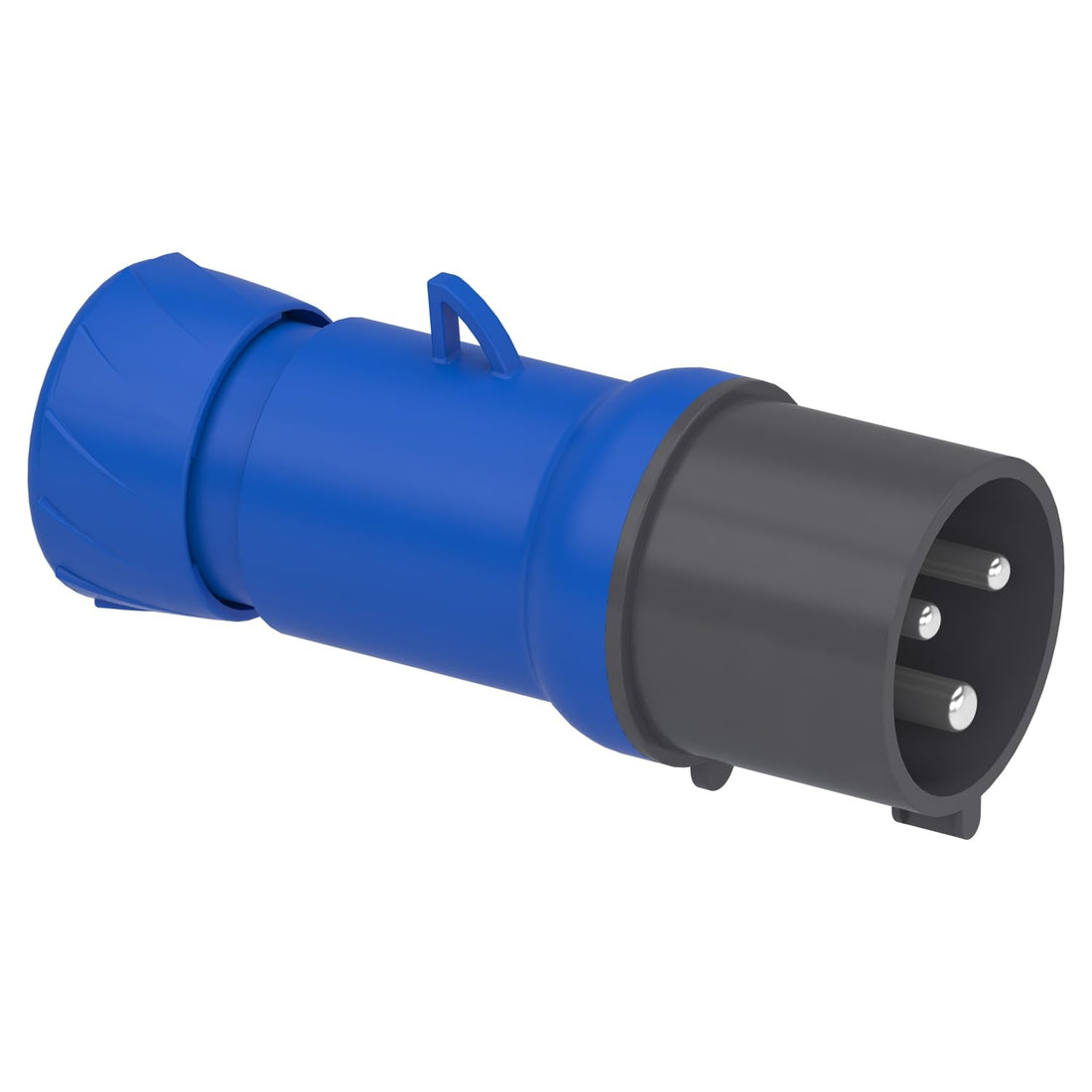 Schneider Pratika 32A Rocket Plug 3 Ball Socket - Straight - 32A - 2P + E - 200-250V AC - IP44 PKE32M423