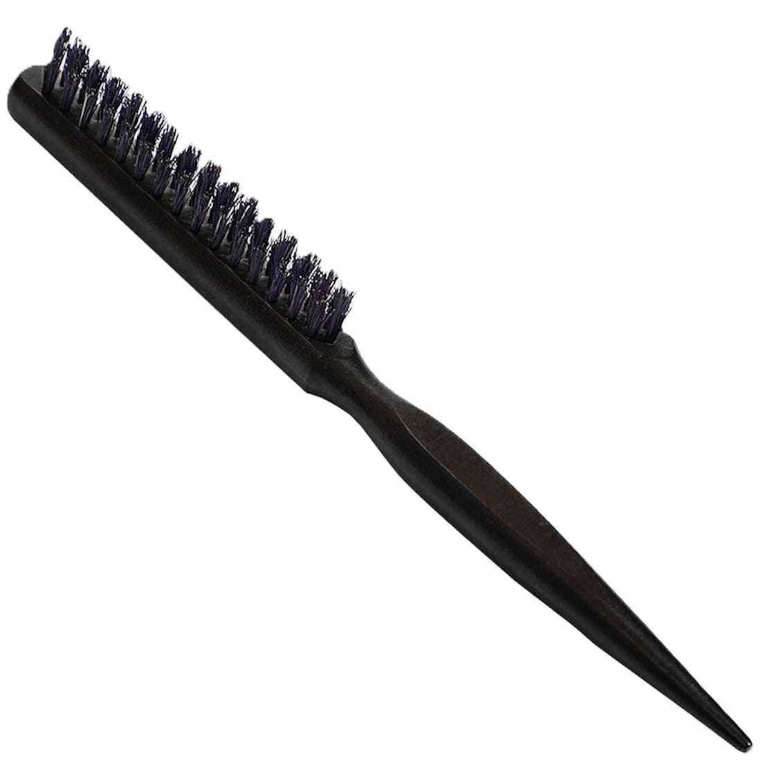 Hair Brush - For Baby Hair, Wooden Handle For Hair Styling Baby Hair, Beard Daily Hair Care, Black