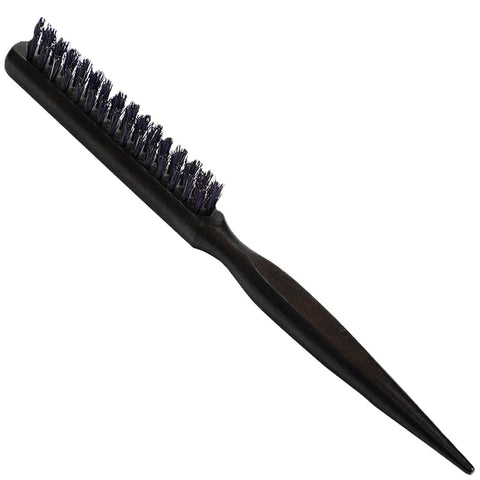 Hair Brush - For Baby Hair, Wooden Handle For Hair Styling Baby Hair, Beard Daily Hair Care, Black